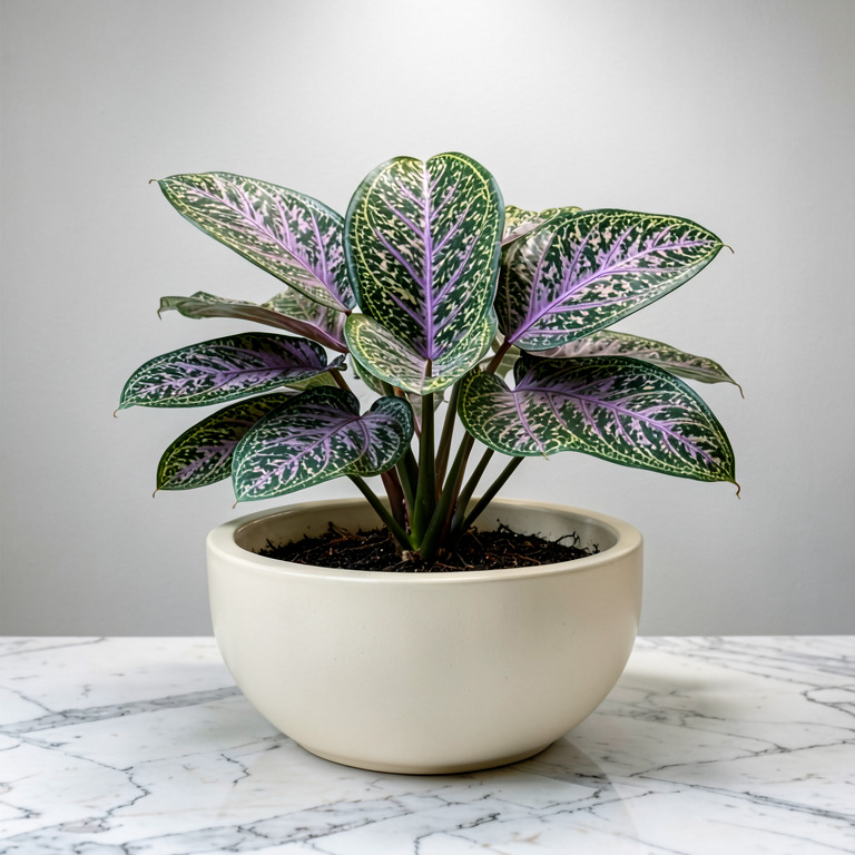 Calathea in Countertop Bowl Planter