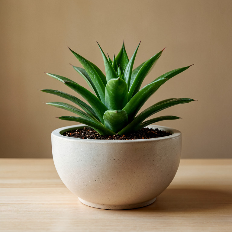 Haworthia in Countertop Bowl Planter