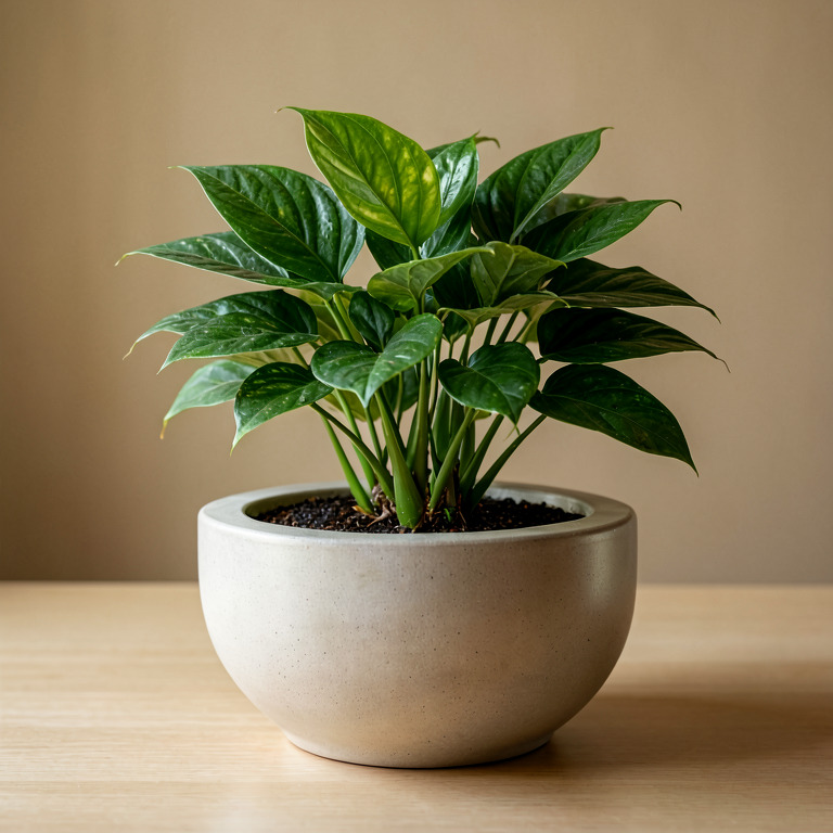 Fittonia in Countertop Bowl Planter