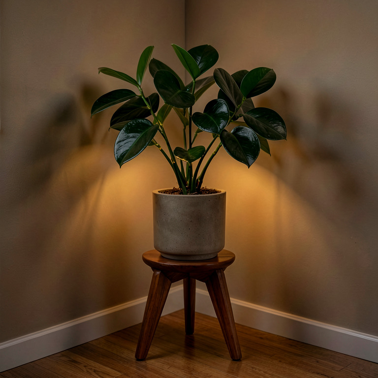 ZZ Plant in Premium Stand Planter