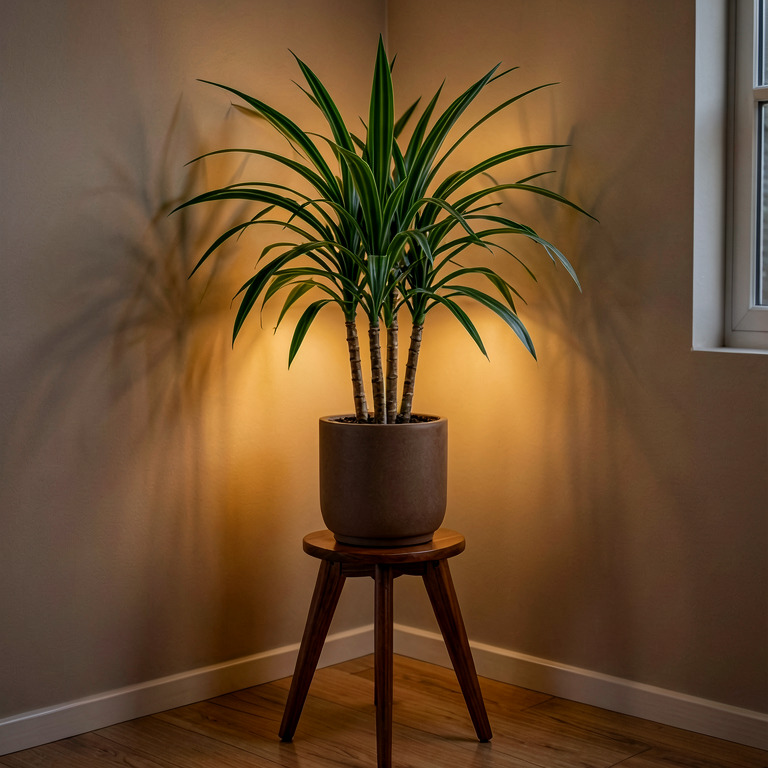 Dracaena in Premium Stand Planter