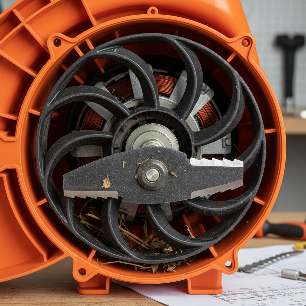 Leaf Blower-Vacuum (3-in-1) - Detail