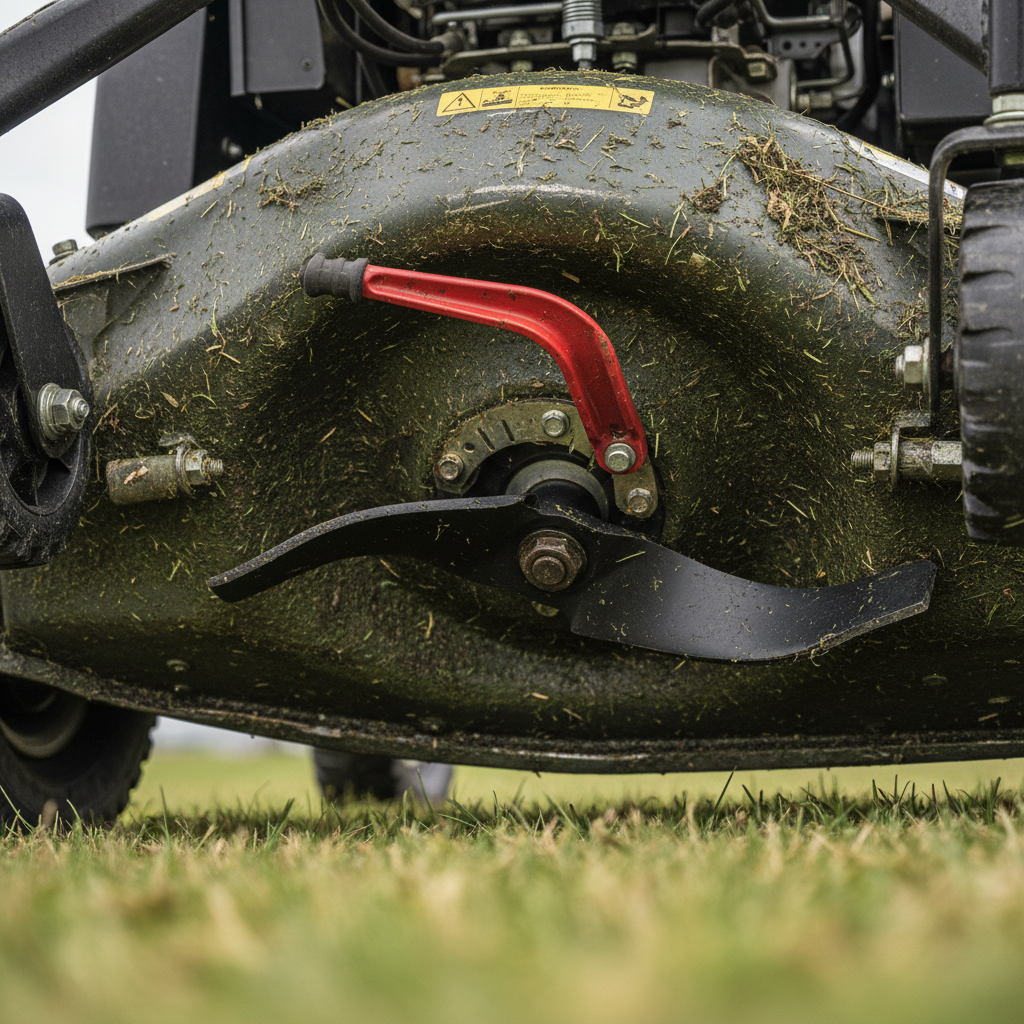 Cordless Lawn Mower (40V) - Detail