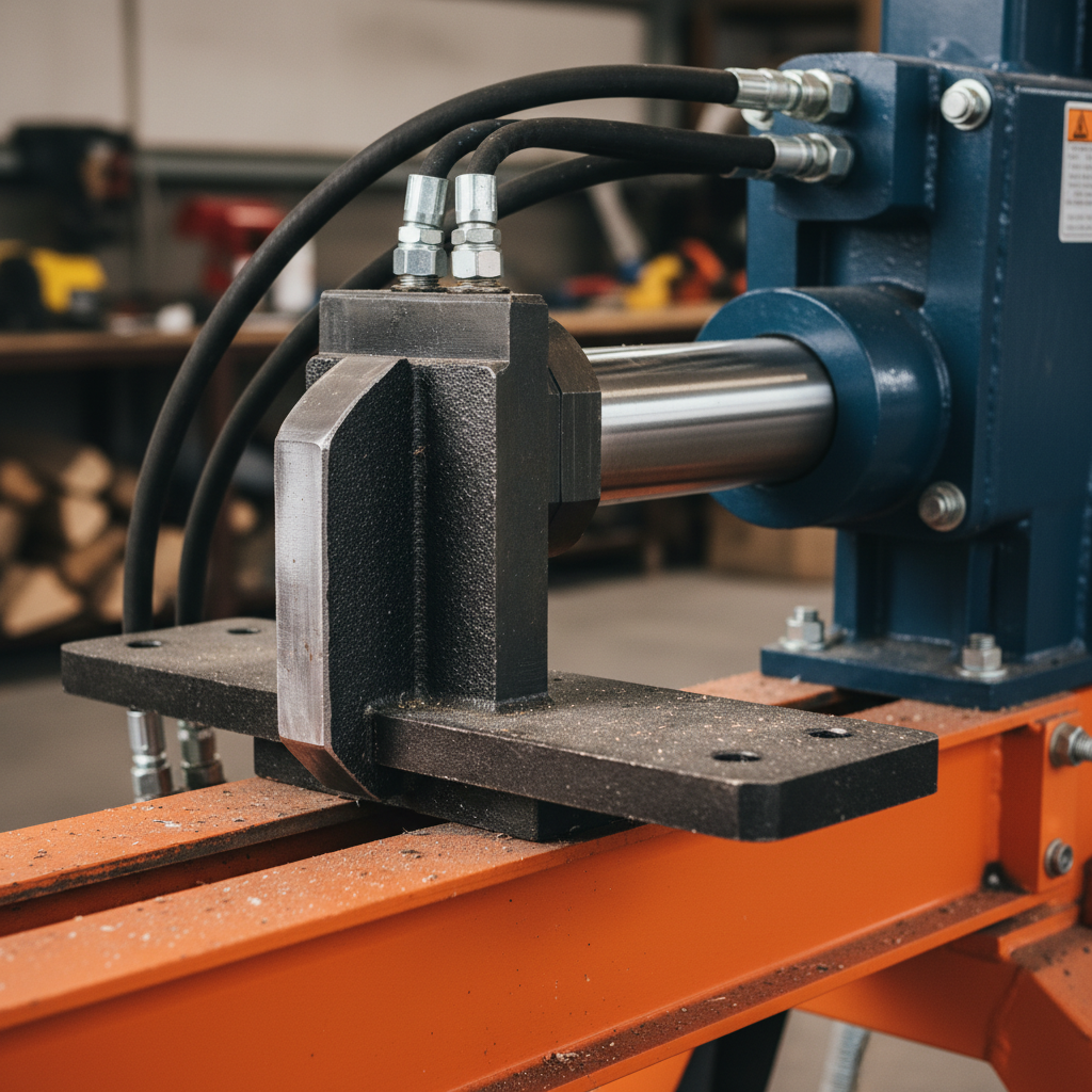 Electric Log Splitter (5-Ton) - Detail