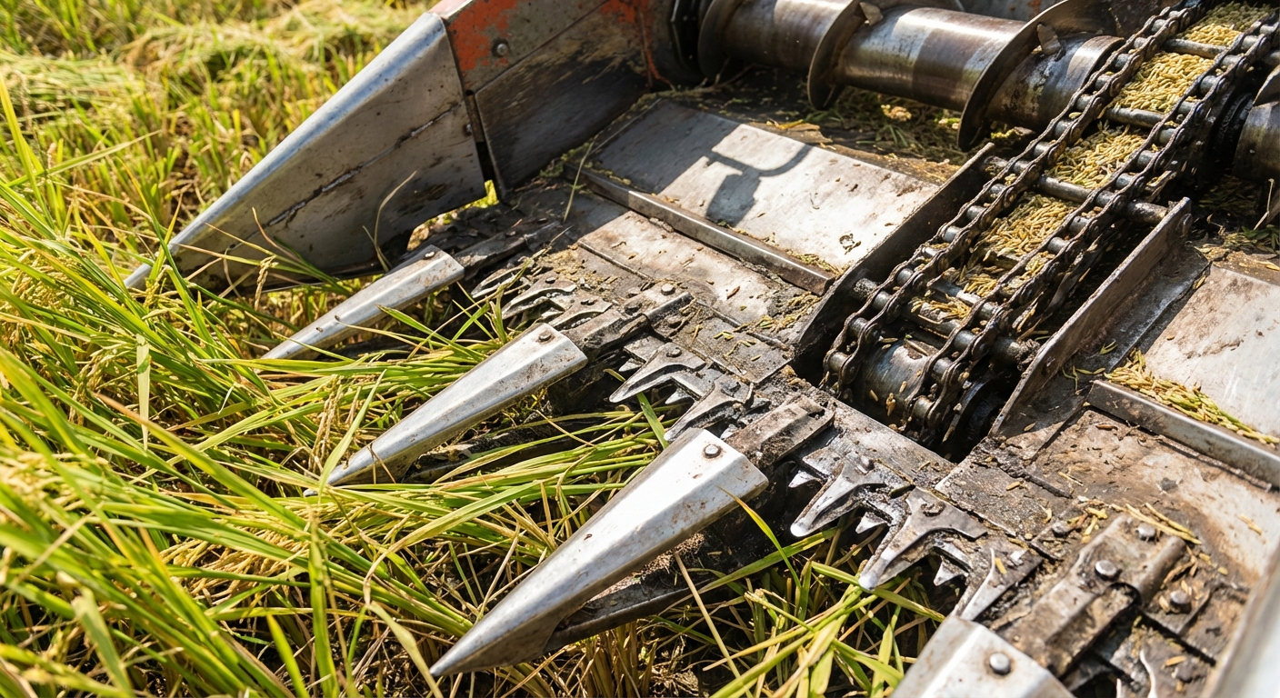 Mini Paddy Reaper - Detail