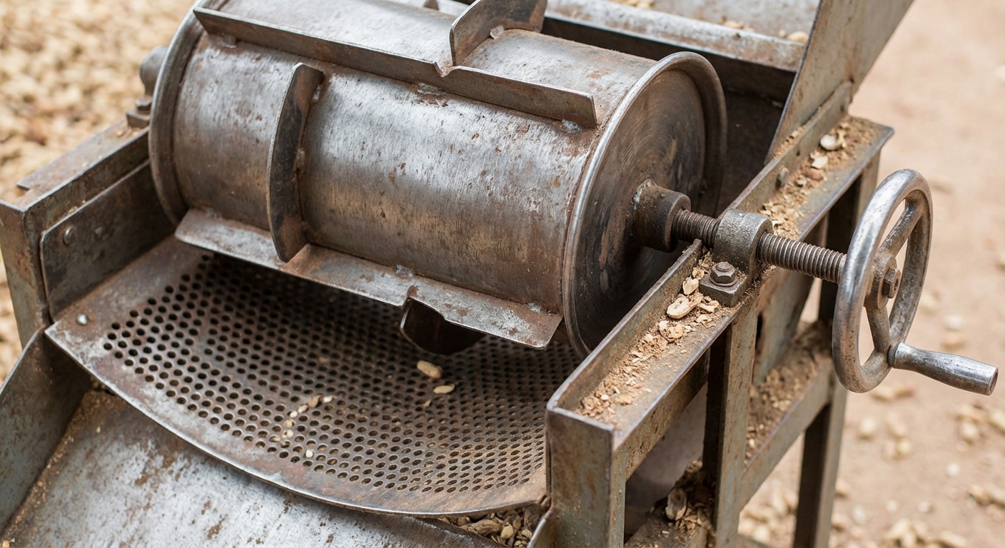Groundnut Decorticator - Detail