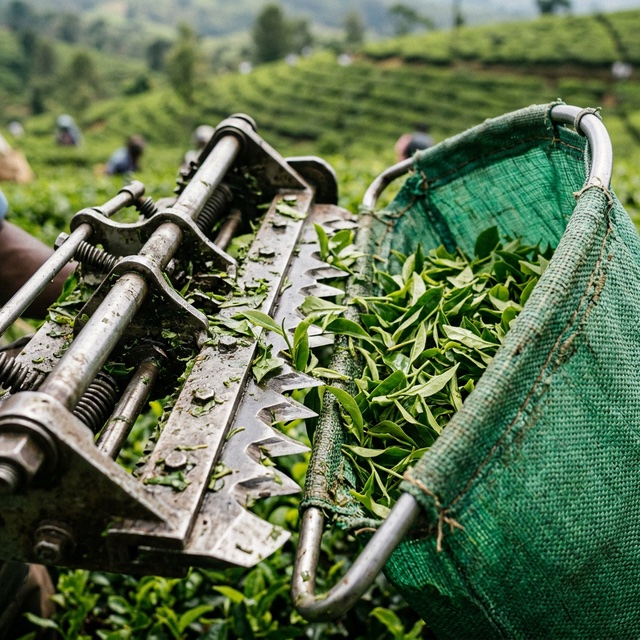 Tea Leaf Harvester (Petrol) - Detail