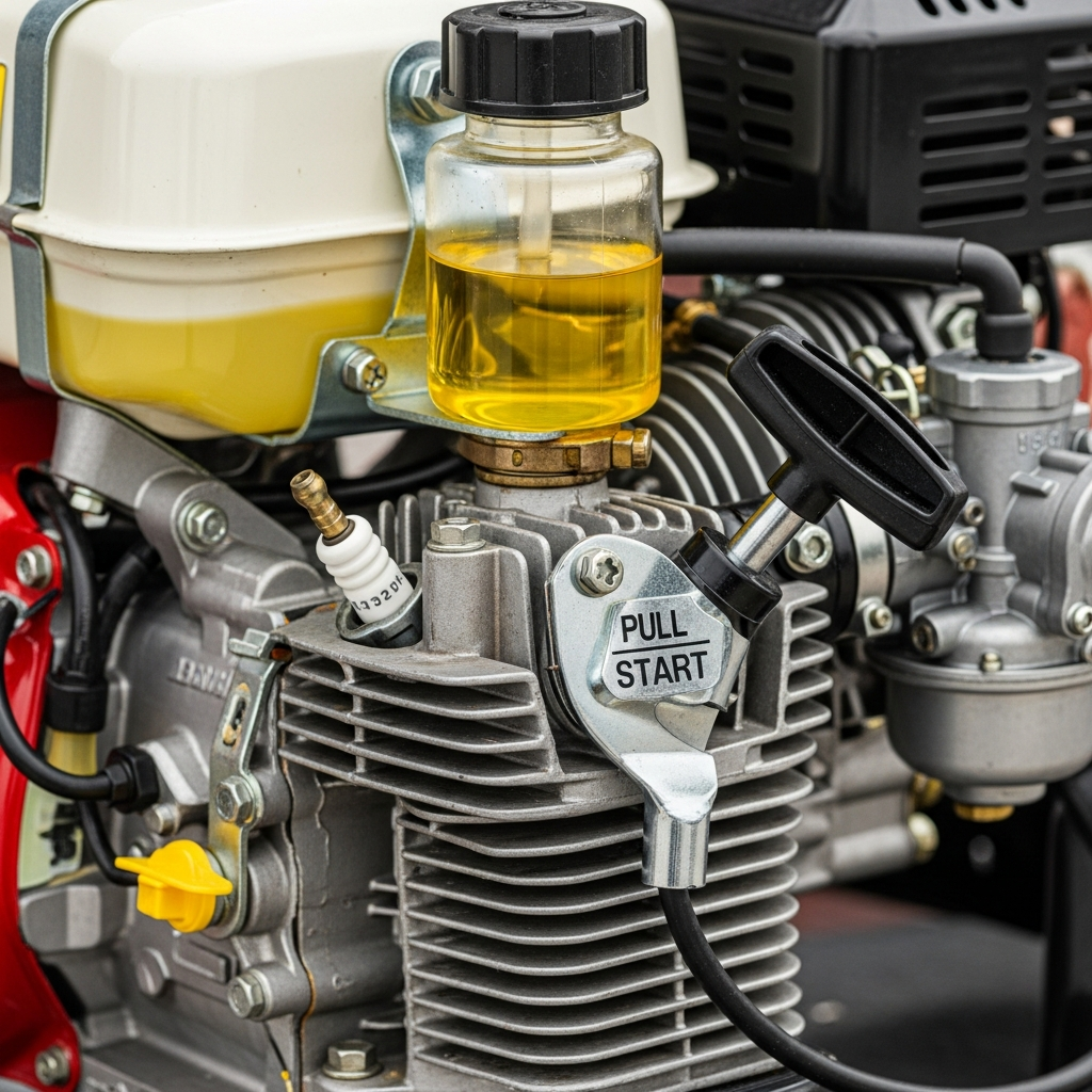 Portable Petrol Water Pump (2") - Detail