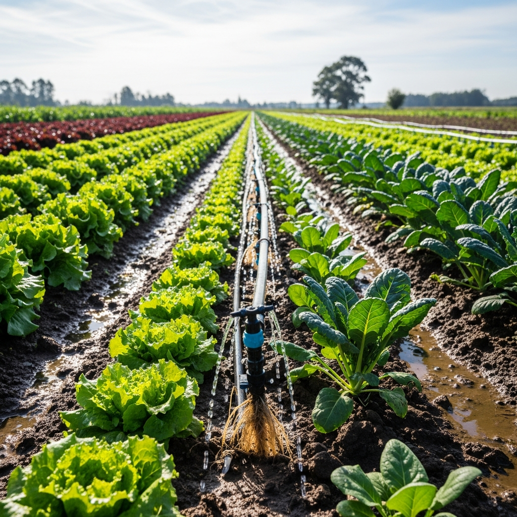 Drip Irrigation Starter Kit (0.5 acre) - In Use
