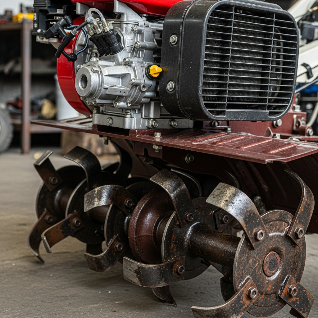 Mini Power Tiller (5 HP Diesel) - Detail