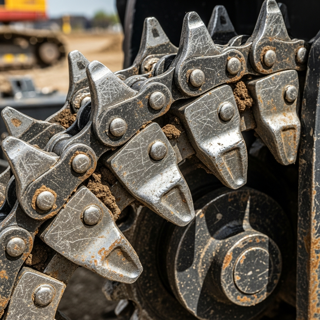 Walk-Behind Trencher - Detail
