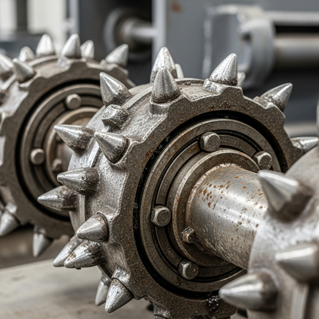 Soil Pulveriser Roller - Detail