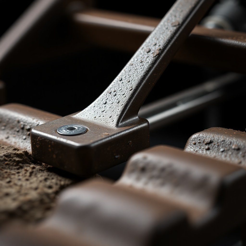Manual Bed Roller (60cm) - In Use