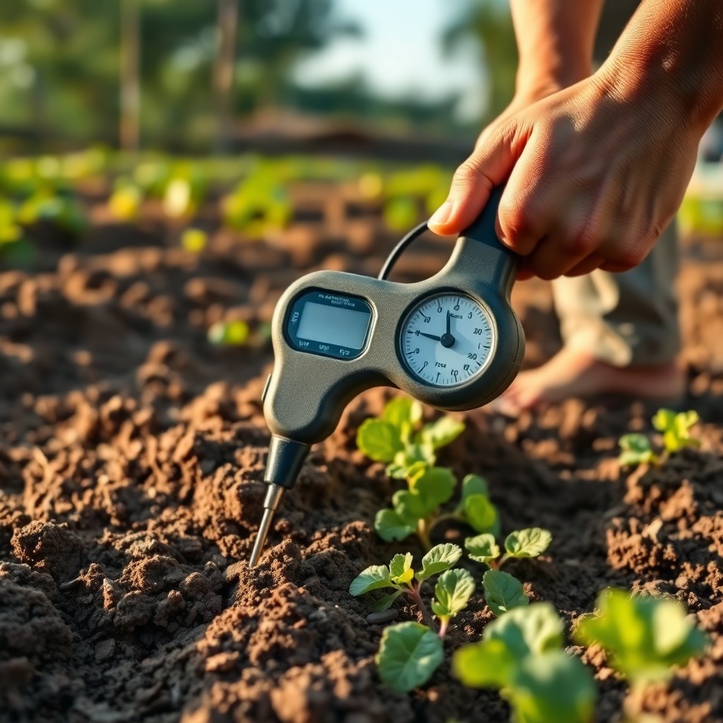 Soil pH & Moisture Meter (3-in-1) - Detail