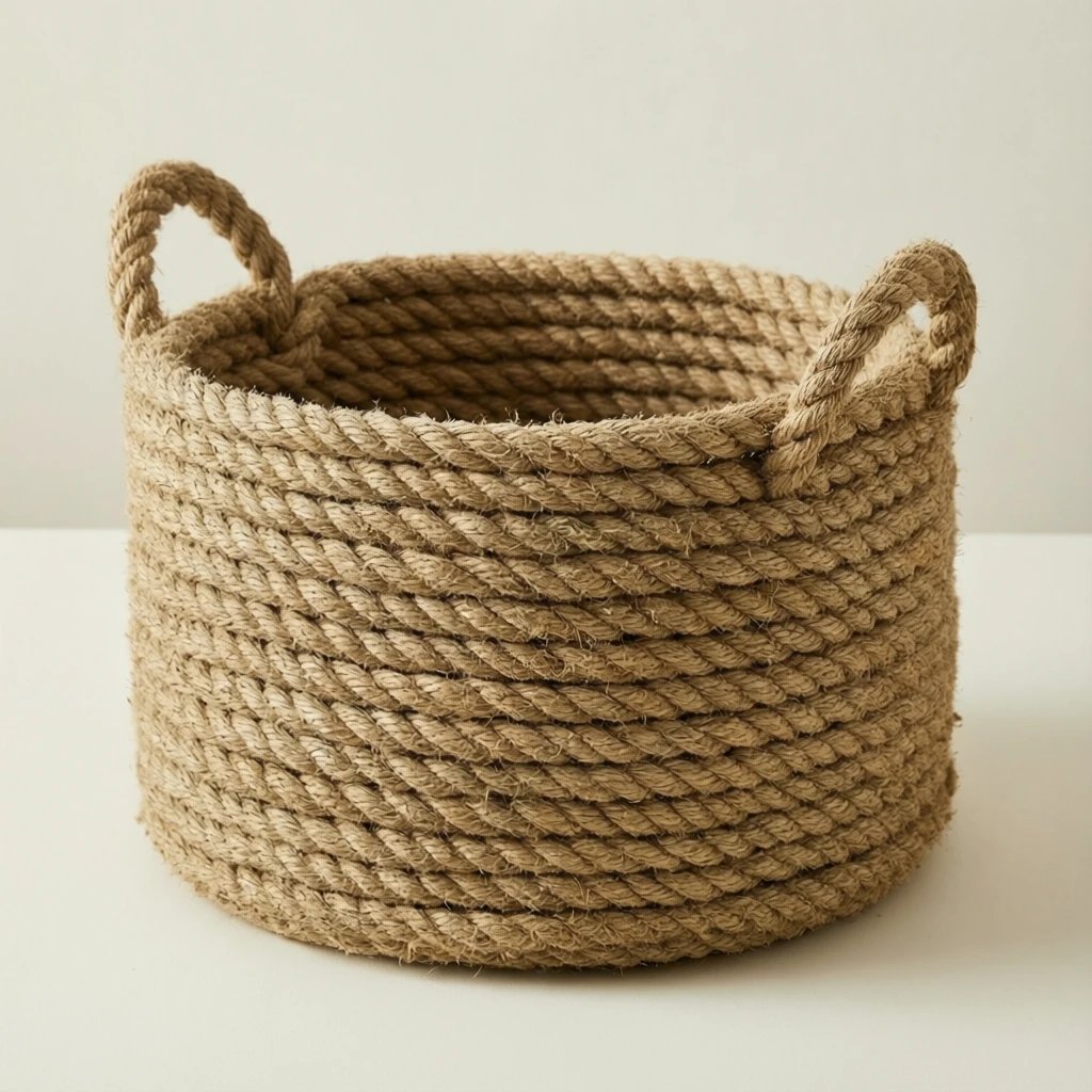Hemp Rope Basket