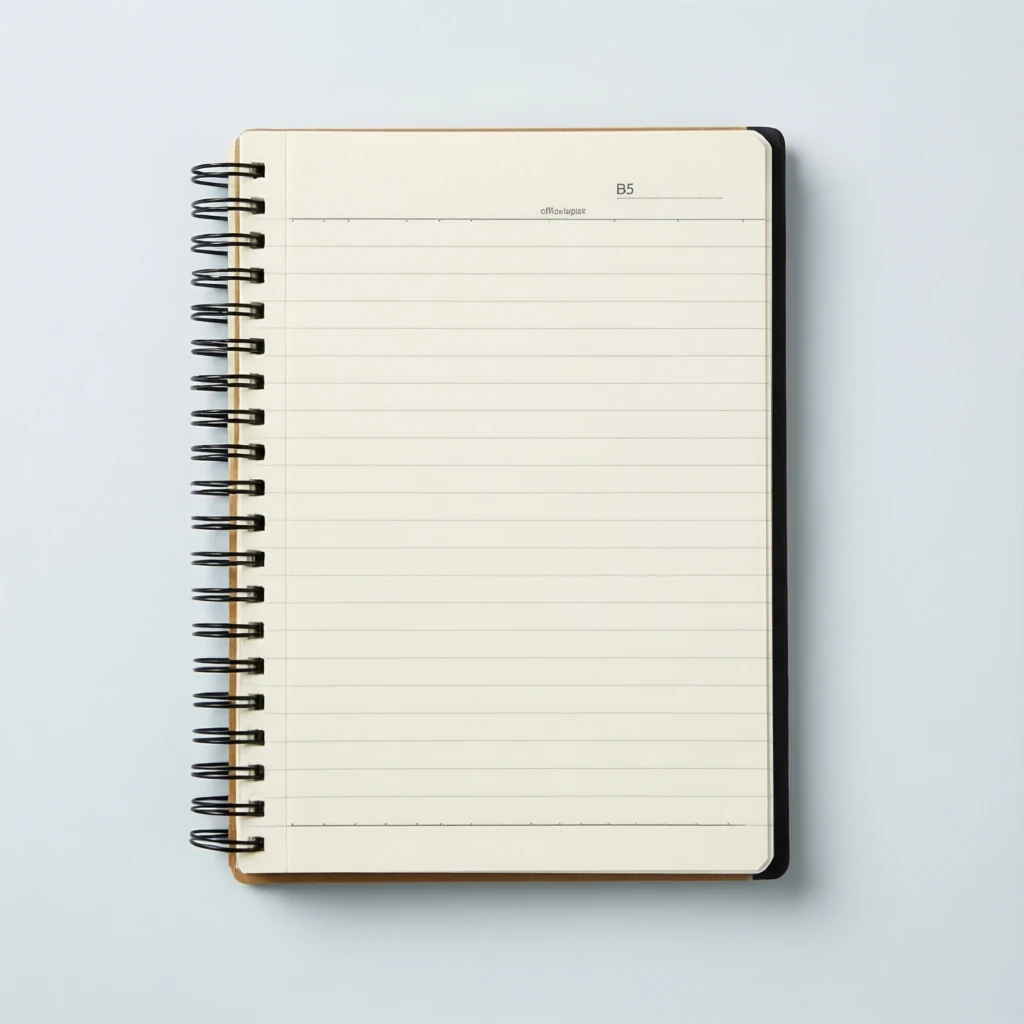 B5 Spiral Notebook