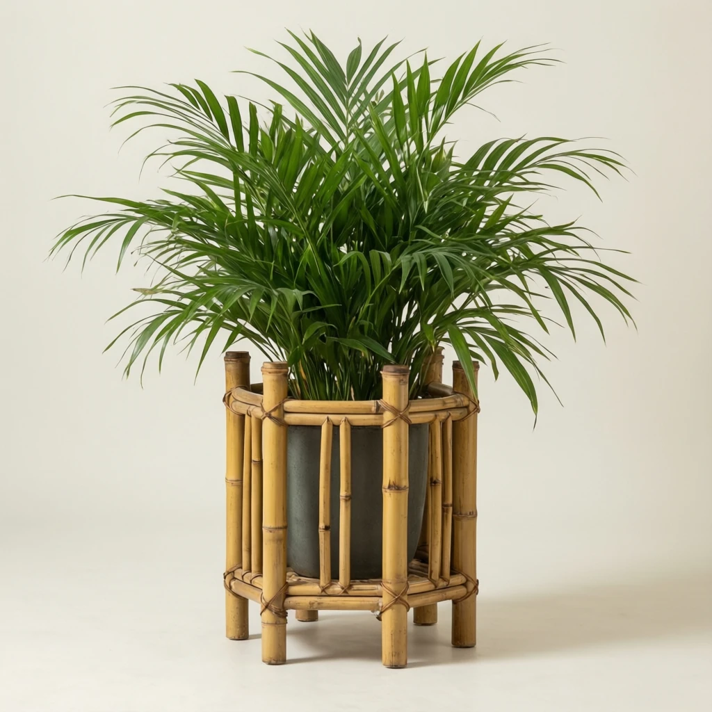 Bamboo Plant Stand