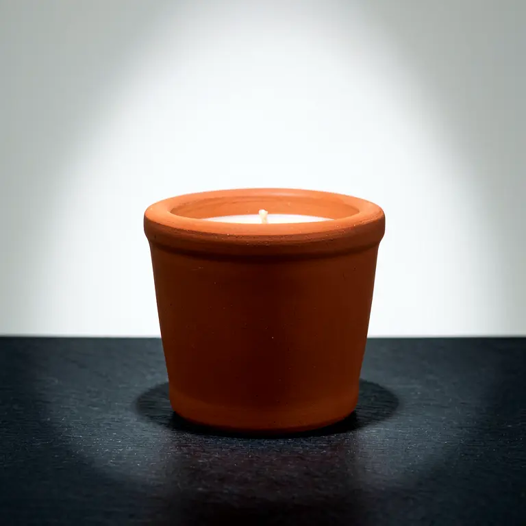 Terracotta Tea Light Holder