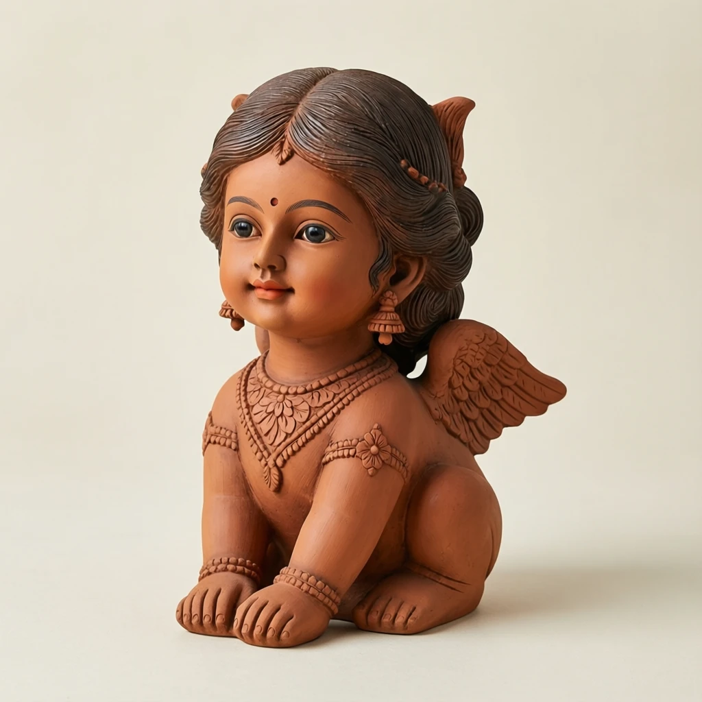 Terracotta Garden Figurine