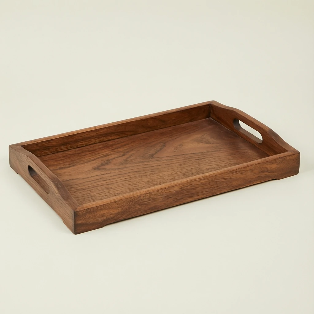Wooden Tea Light Tray