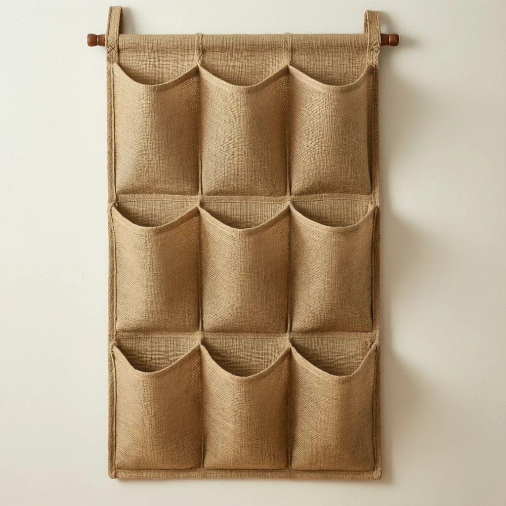 Jute Wall Organizer