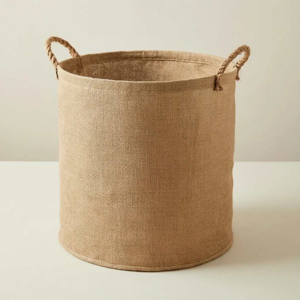 Jute Storage Bin