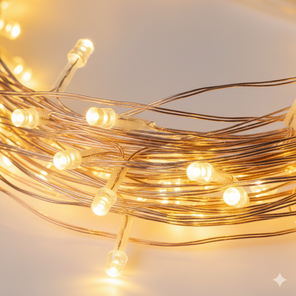 LED Fairy Lights (10m Warm White) view 3