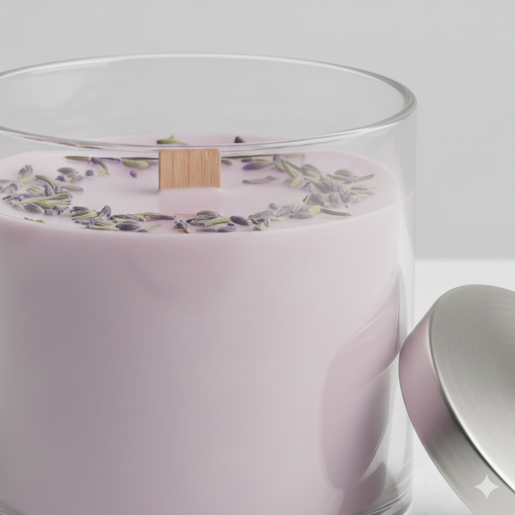 Scented Candle Jar (Lavender) view 3