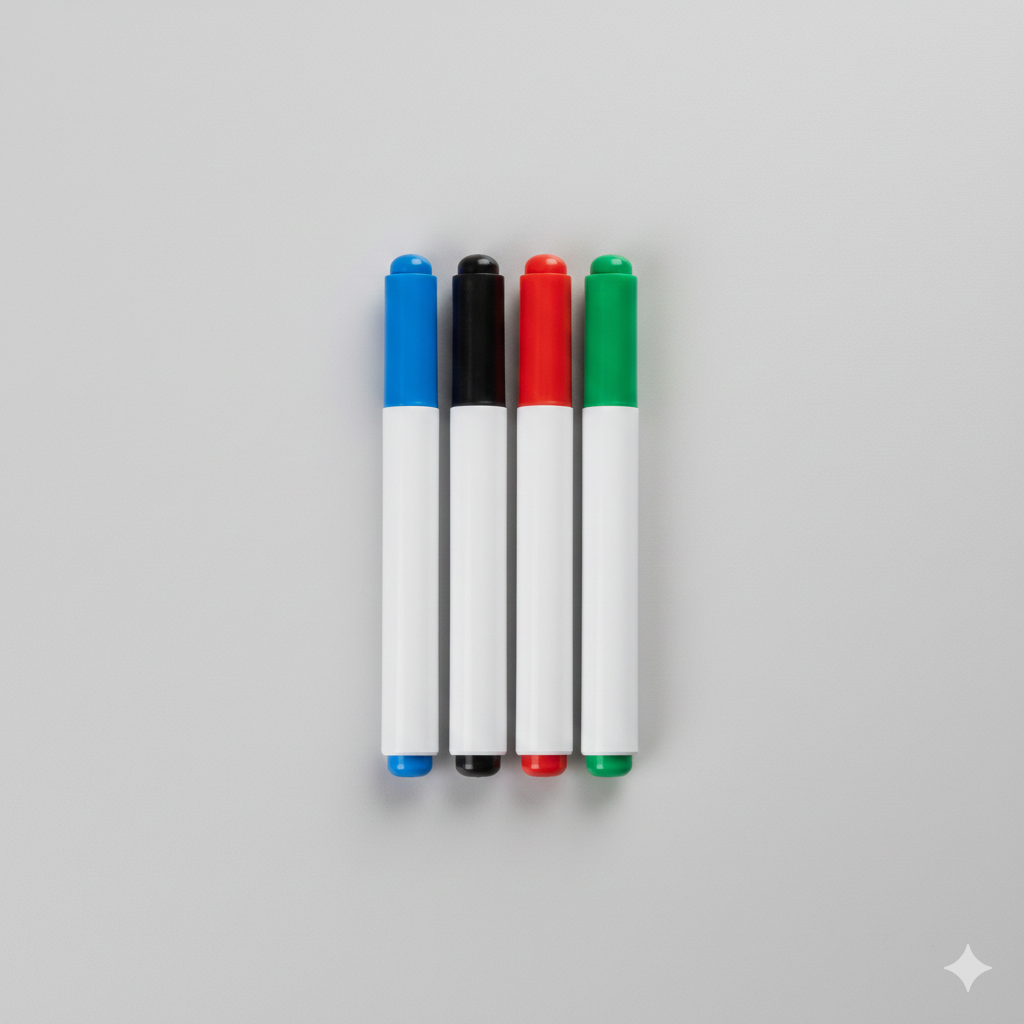 Whiteboard Marker Set (4 pcs)