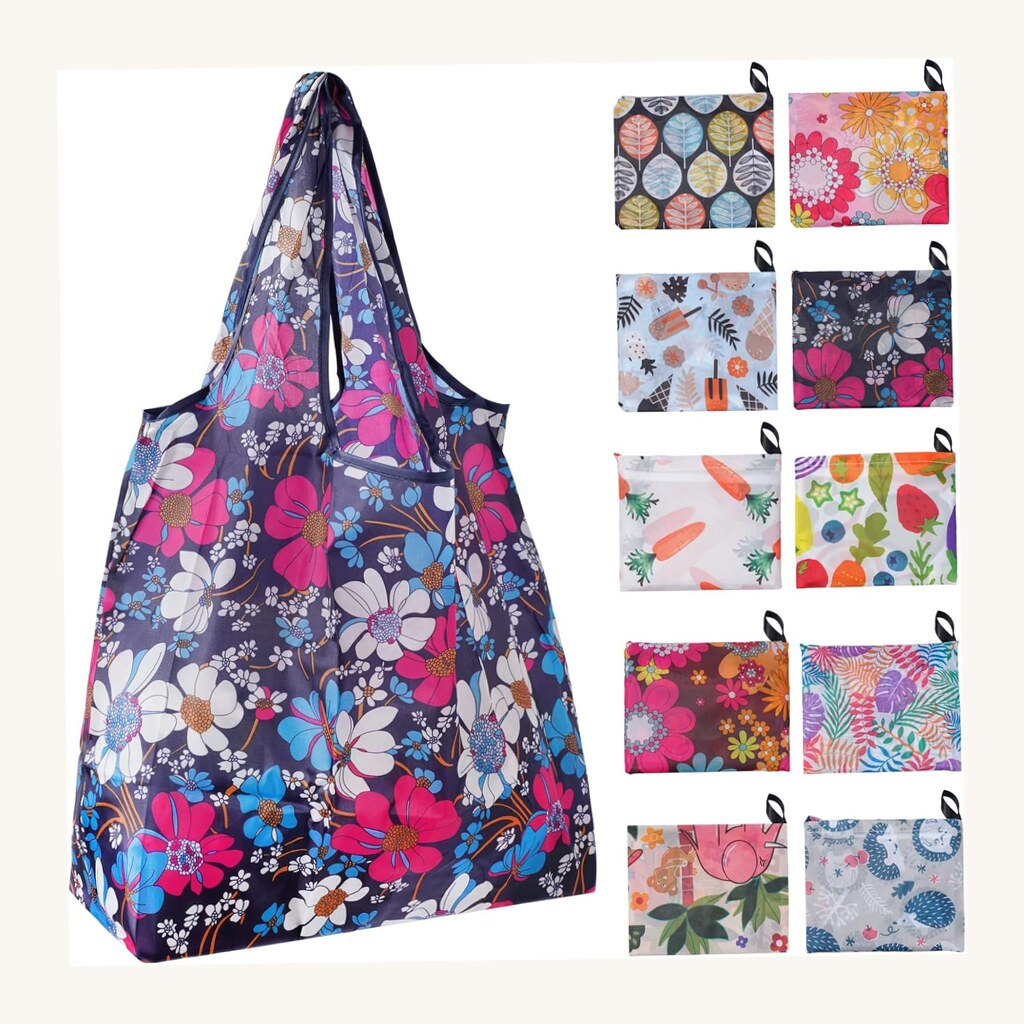 Foldable Shopping Tote