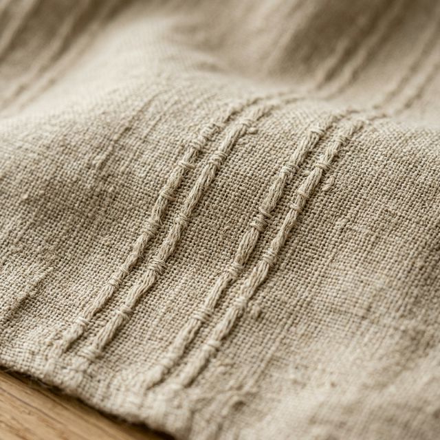 Linen Dress Material — Natural Beige thumbnail 2
