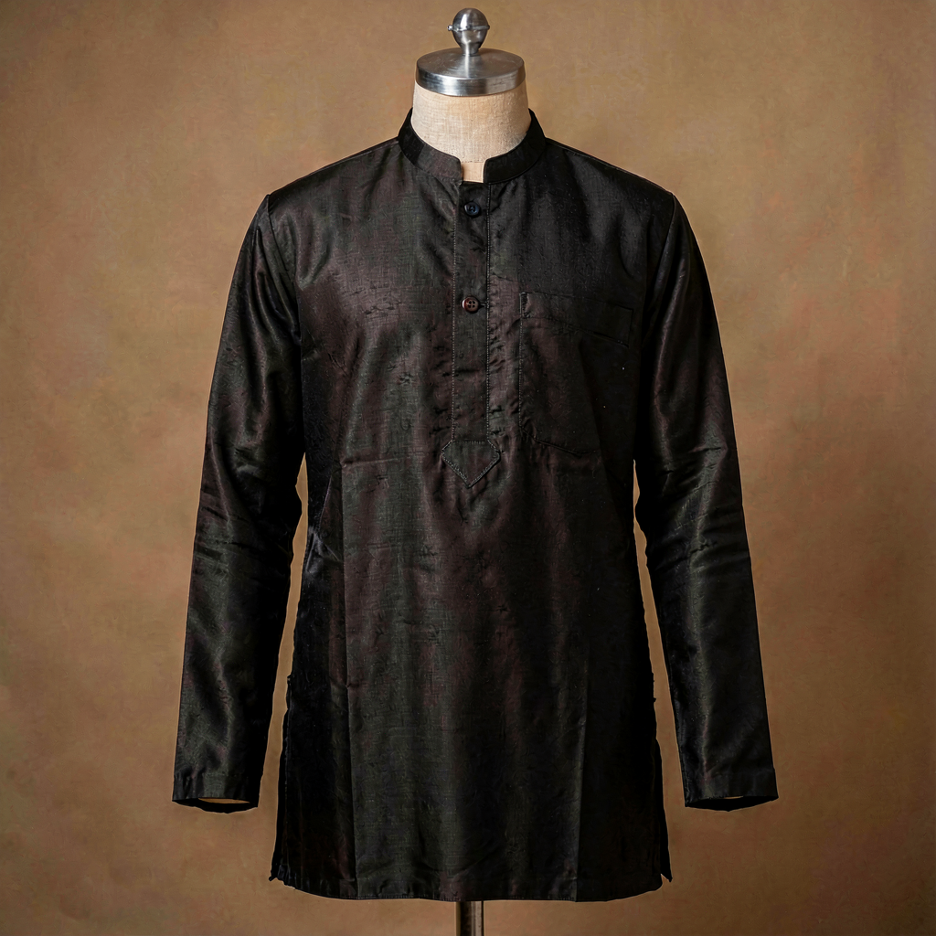 Men's Formal Kurta - Black