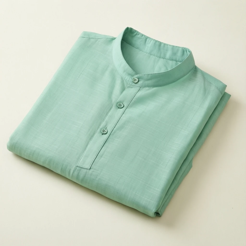Rayon Straight Kurta Set Mint