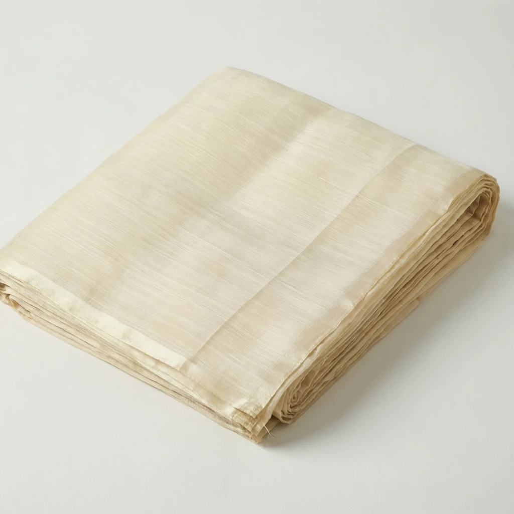 Cotton Tant Saree Ivory