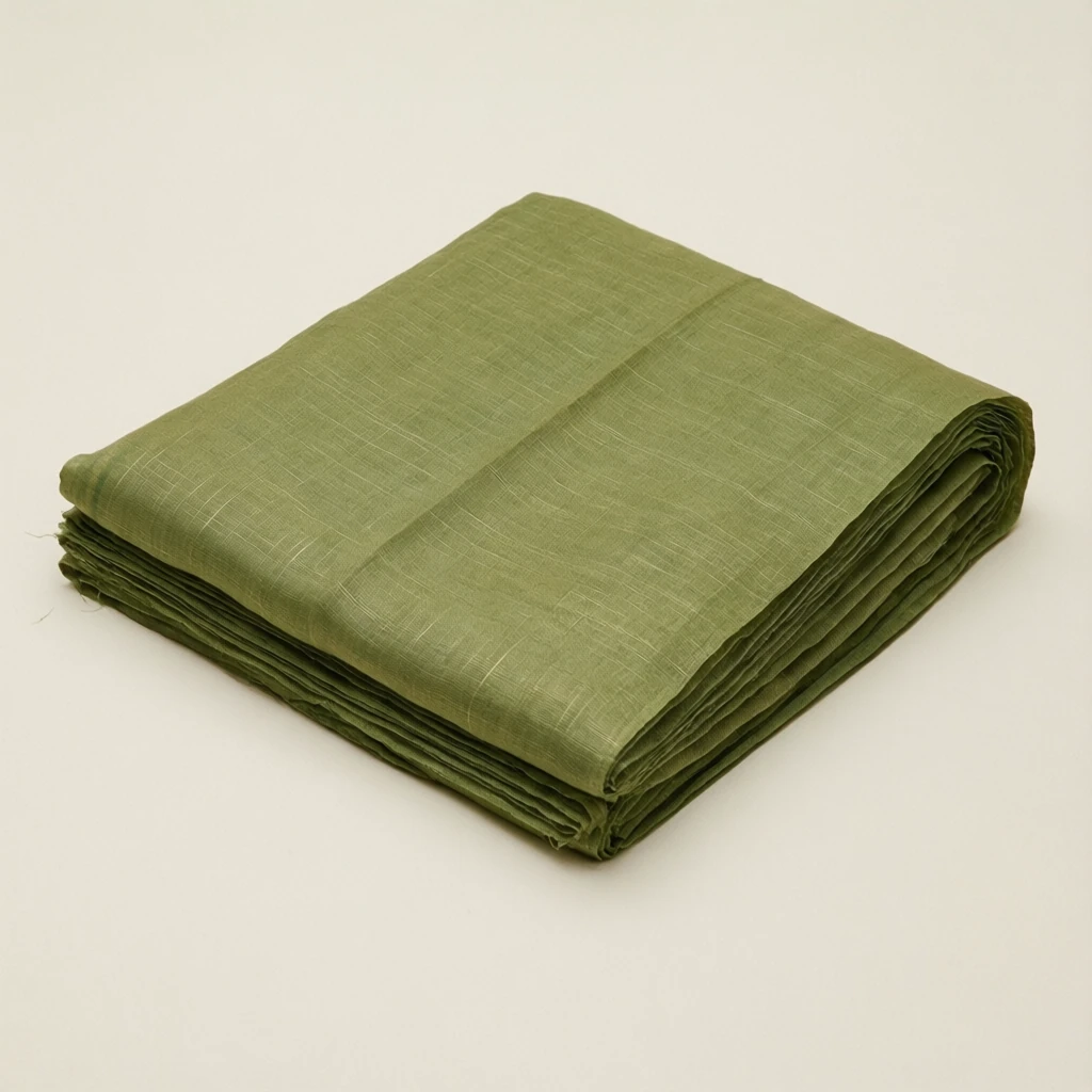 Linen Tant Saree Sage