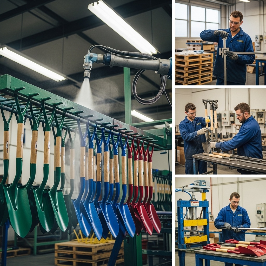 Garden Spade & Fork Set - View 2