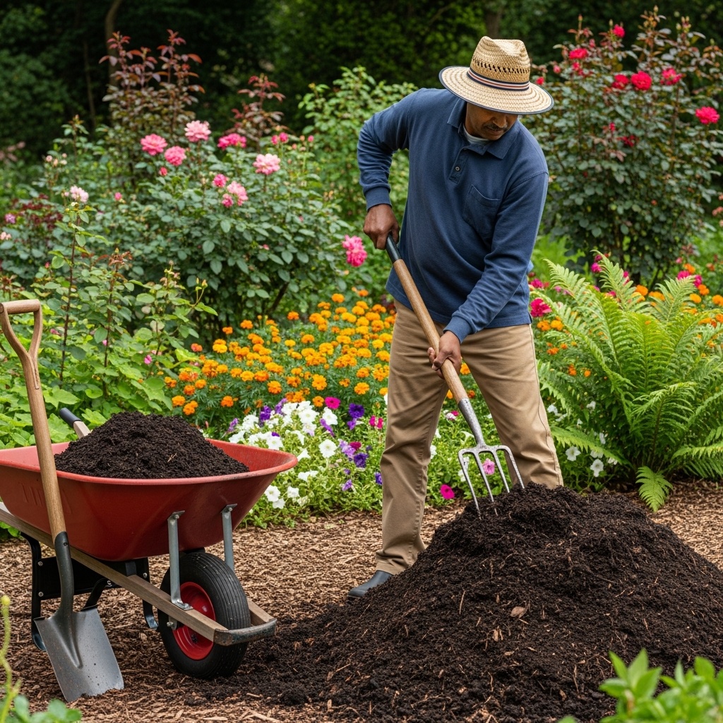 Garden Spade & Fork Set - View 3