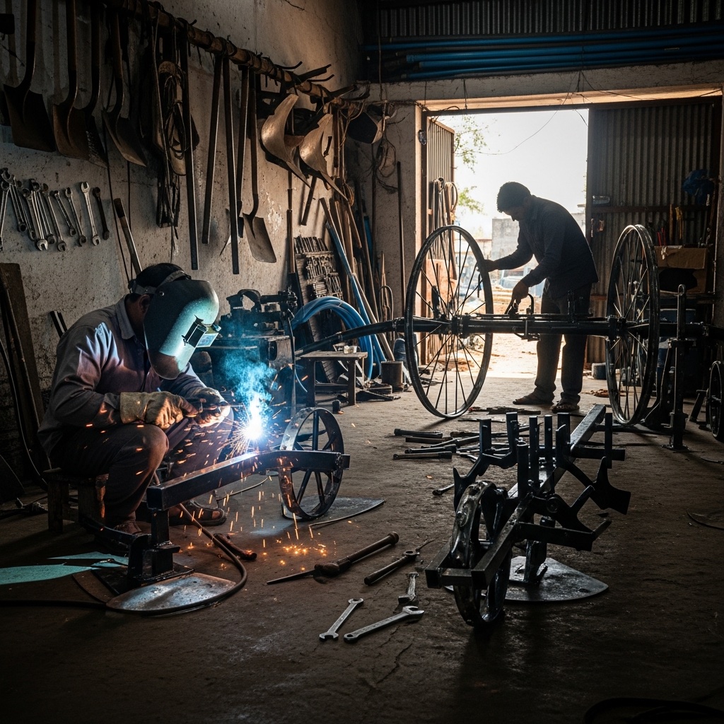 Wheel Hoe (Push-Pull Weeder) - View 2