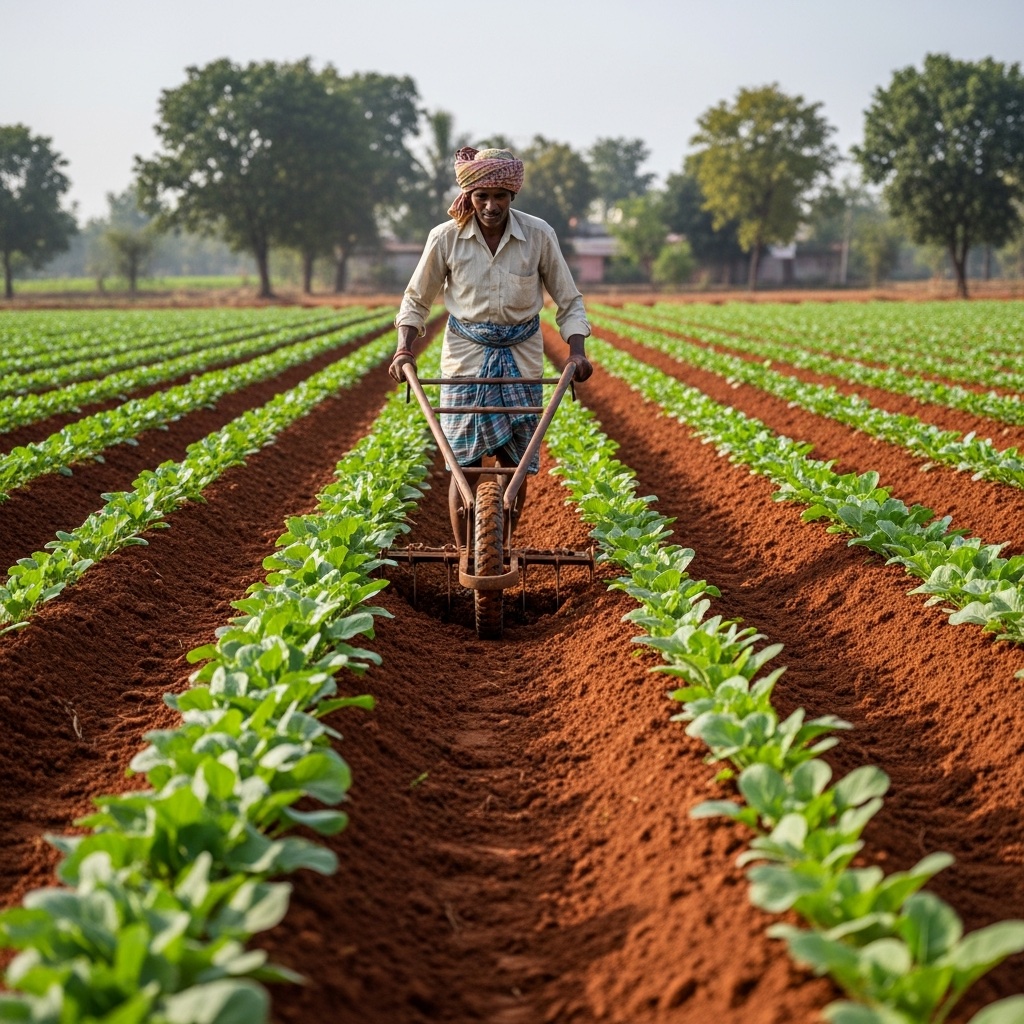 Wheel Hoe (Push-Pull Weeder) - View 3