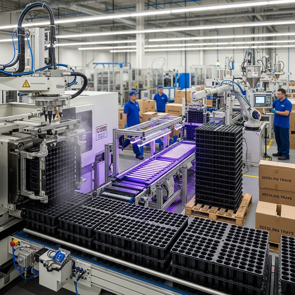 Seedling Tray (98 cells, Pack of 5) - View 2