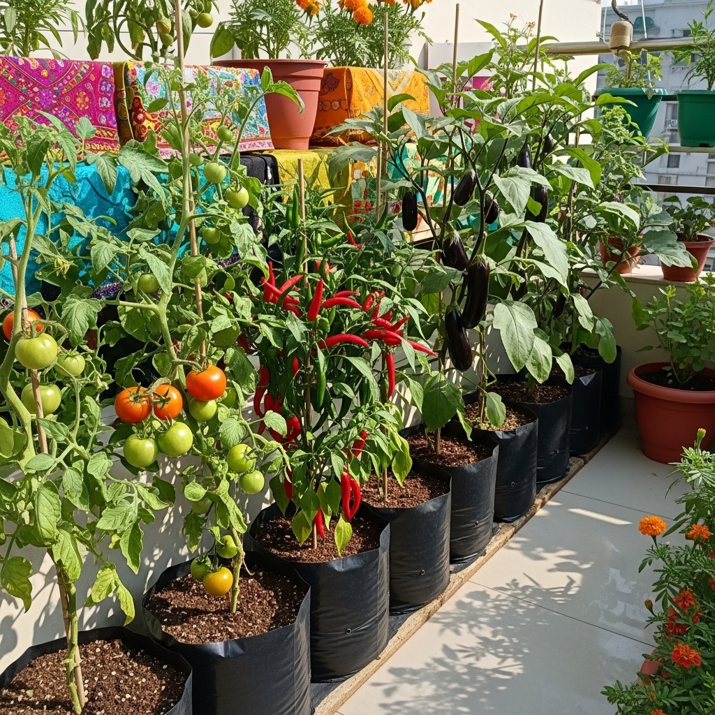 Grow Bags (12×12 inch, Pack of 10) - View 3