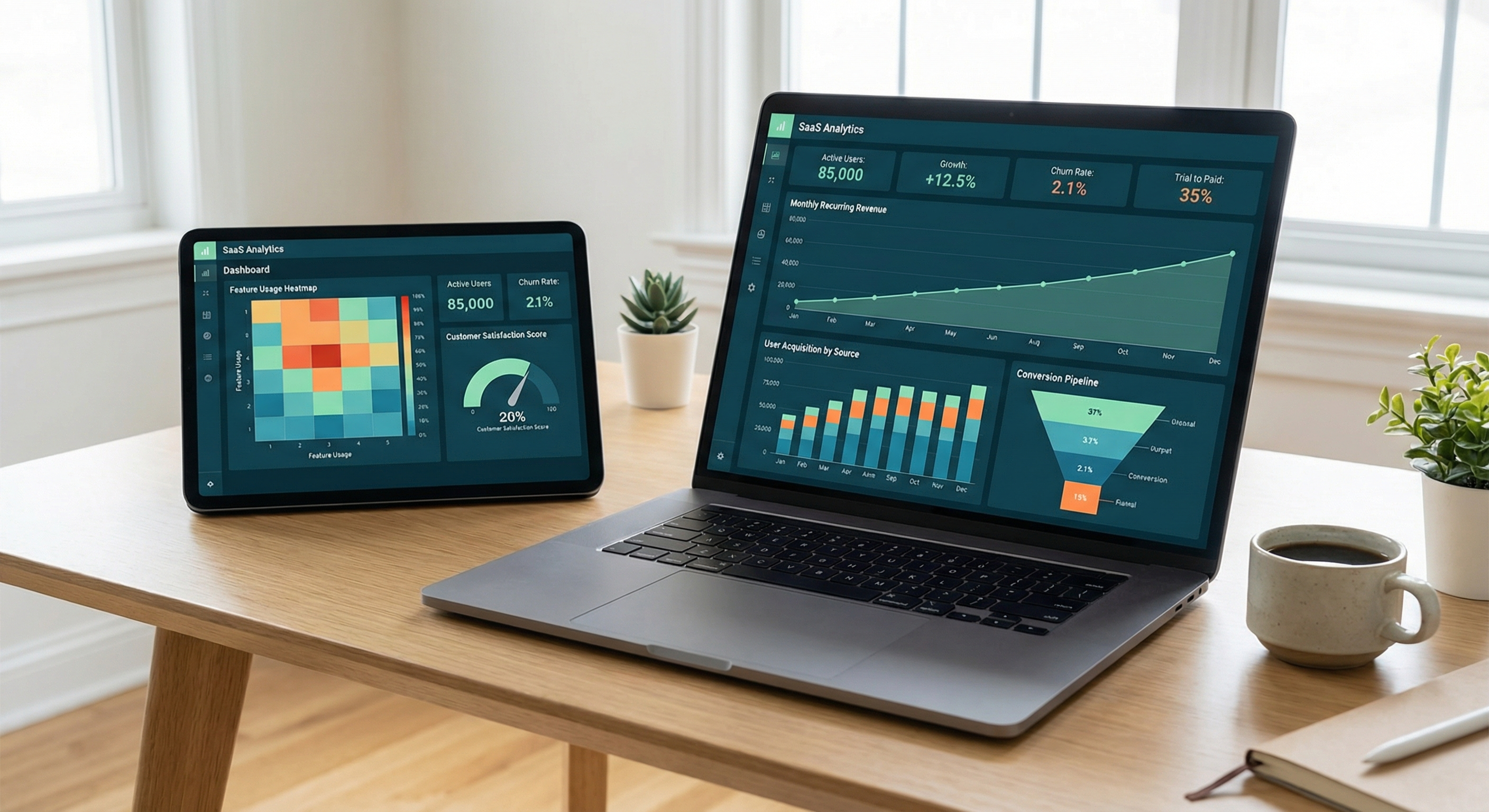 Revenue impact visualization