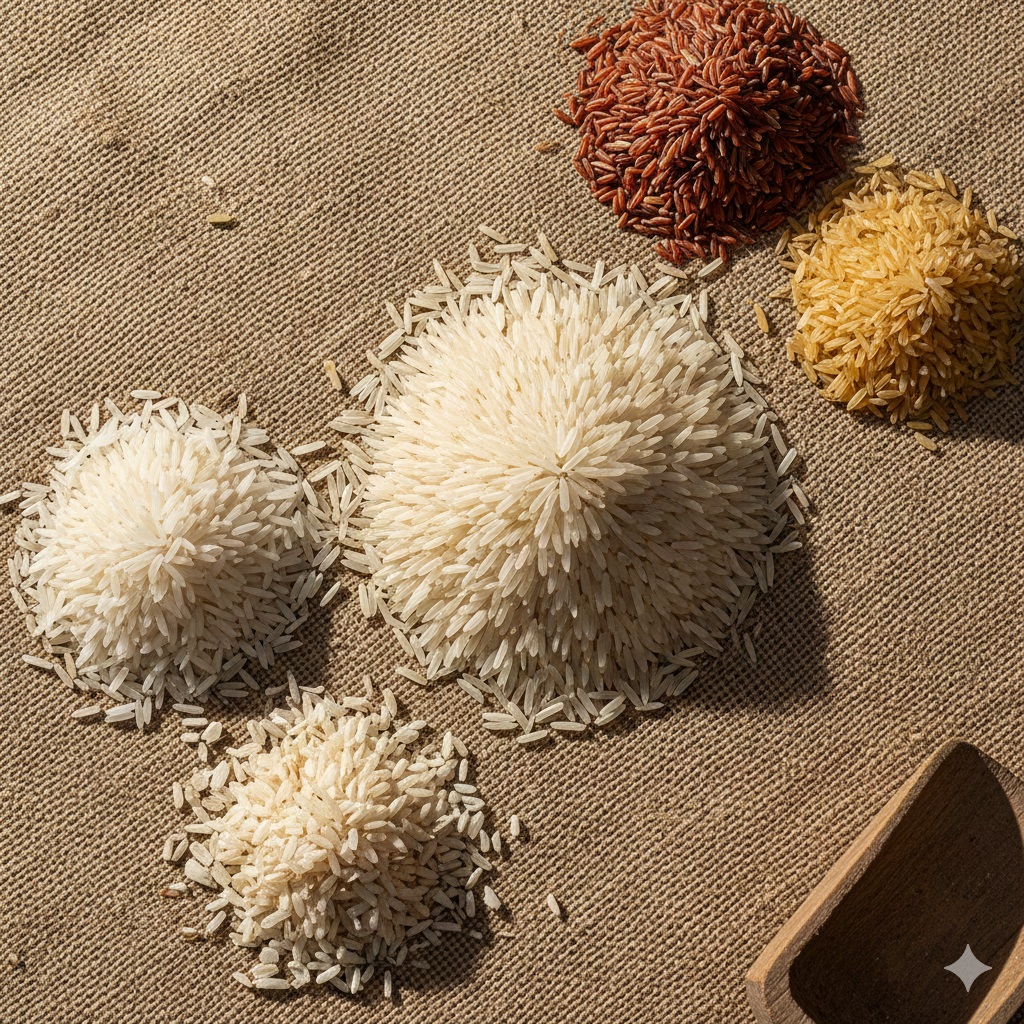 Staple Grains & Rice