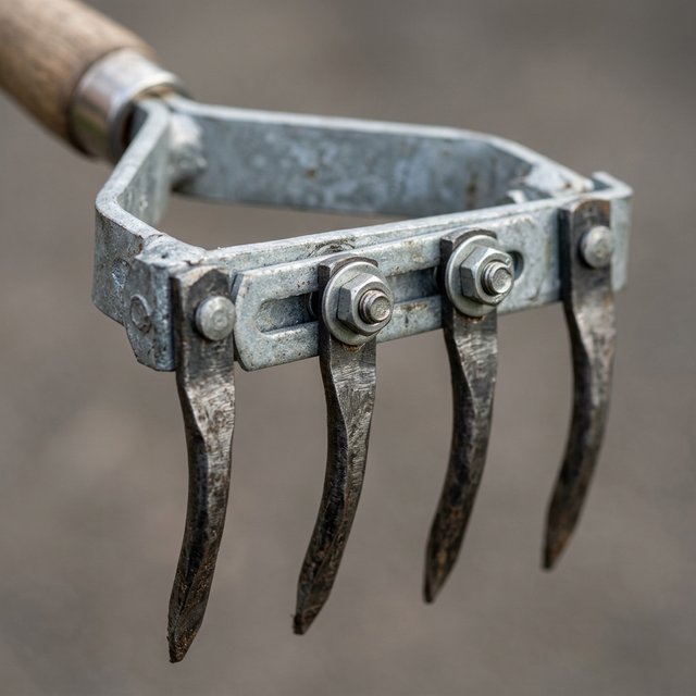 Hand Push Cultivator (5-Tine) view 2