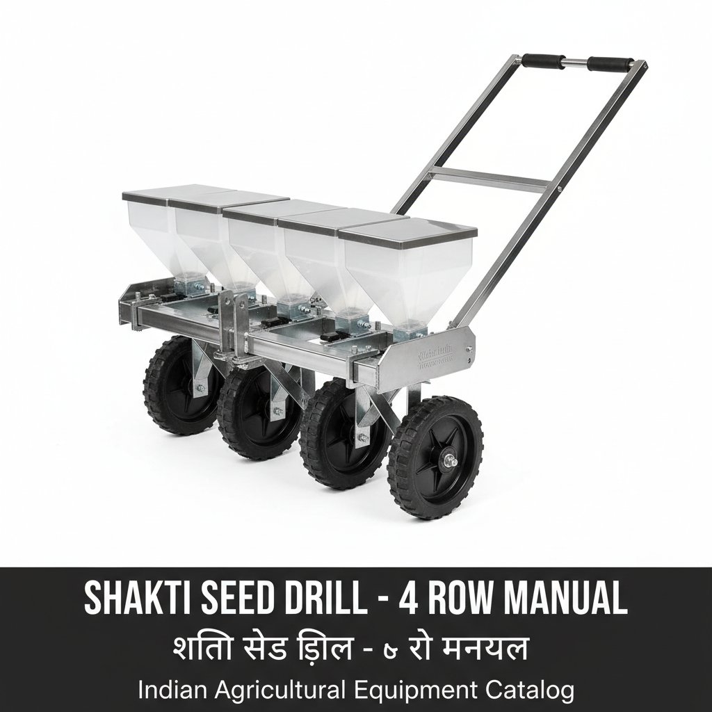 Manual Seed Drill (4-Row)