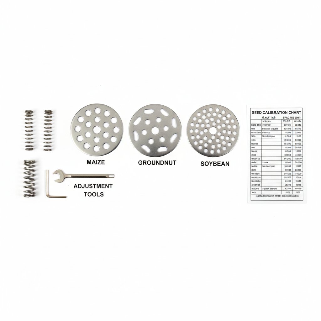 Hand Push Dibbler Planter view 4