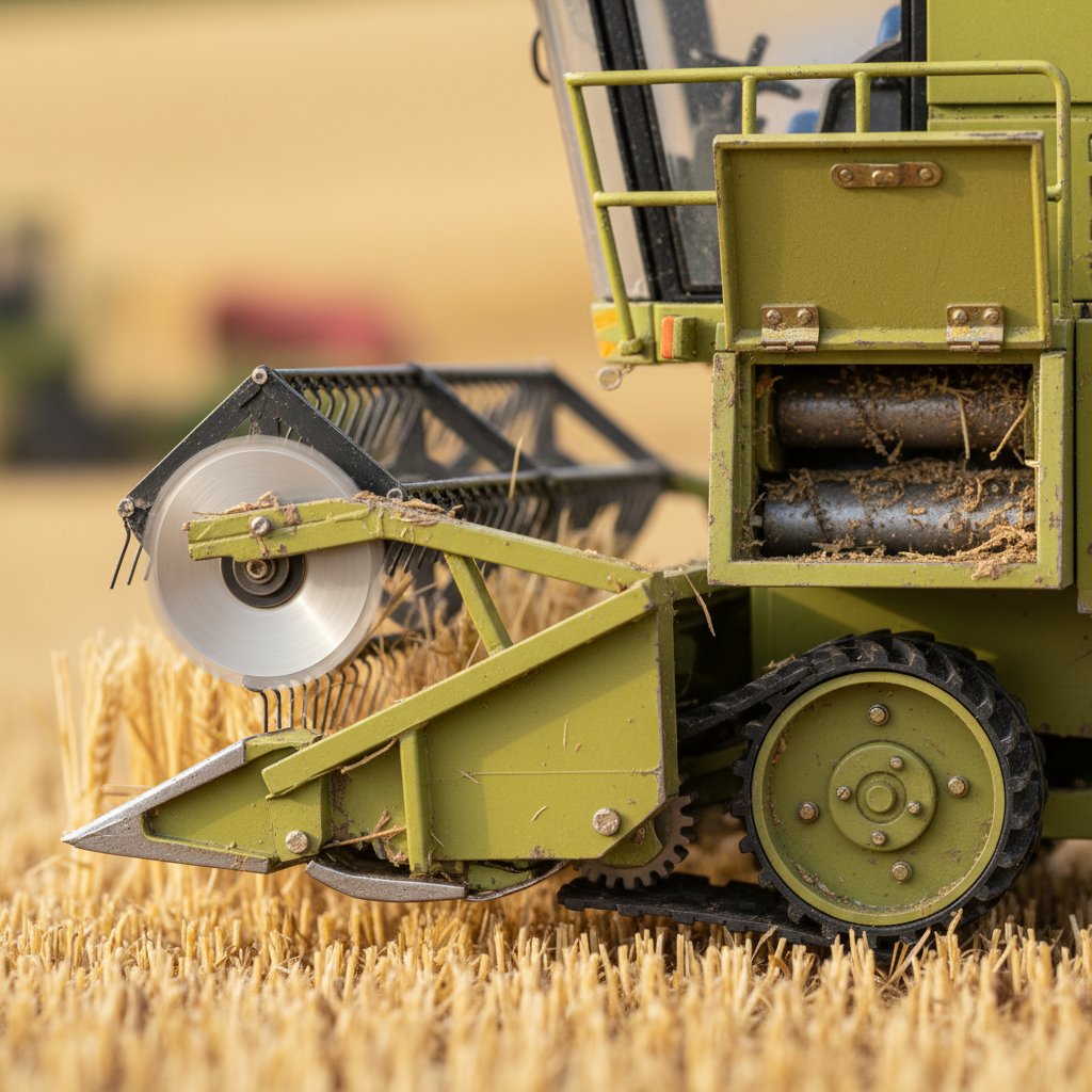 Mini Combine Harvester (Rice/Wheat) view 2