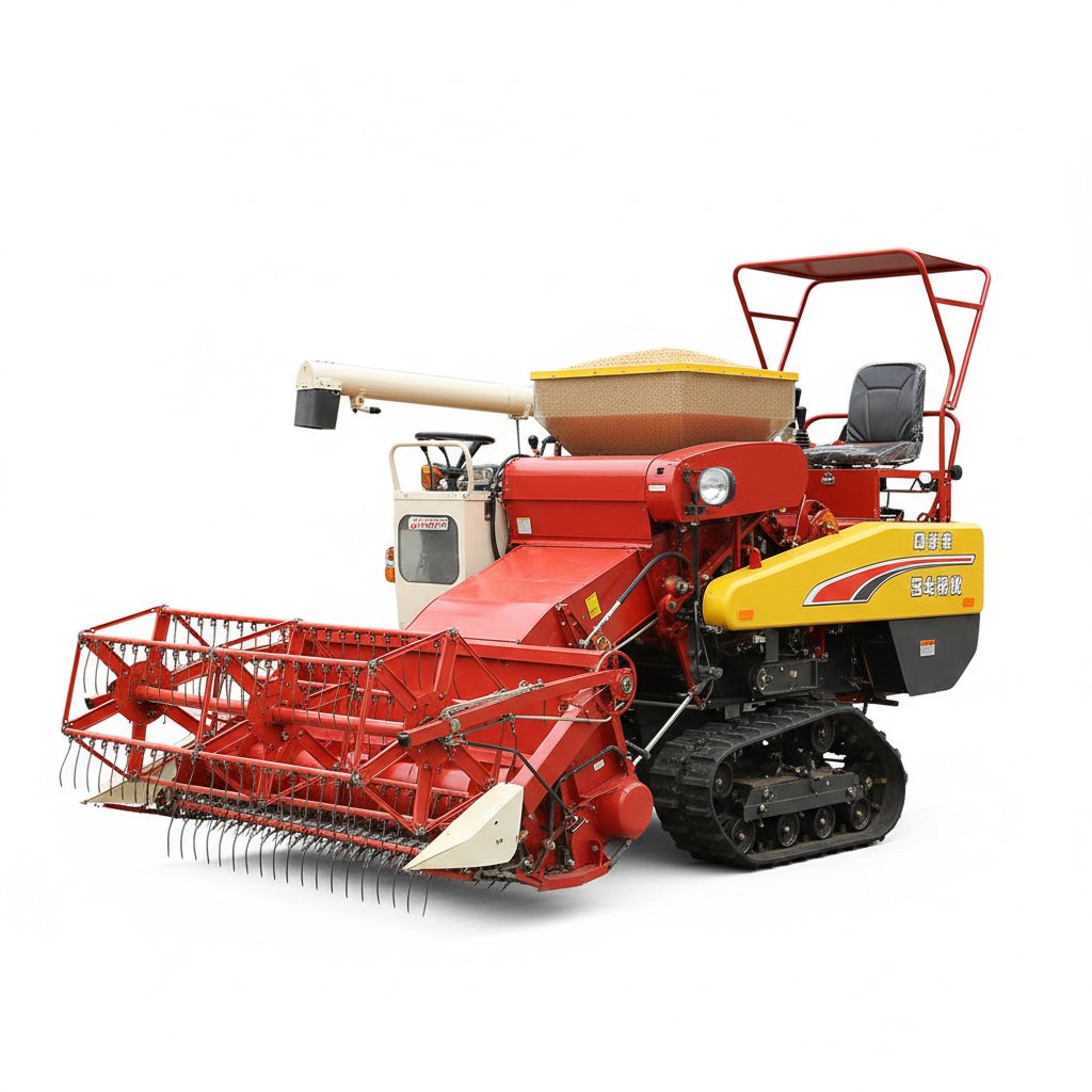 Mini Combine Harvester (Rice/Wheat)