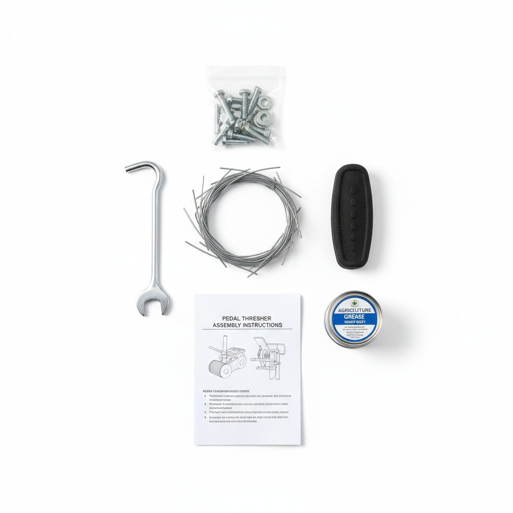 Pedal Paddy Thresher view 4