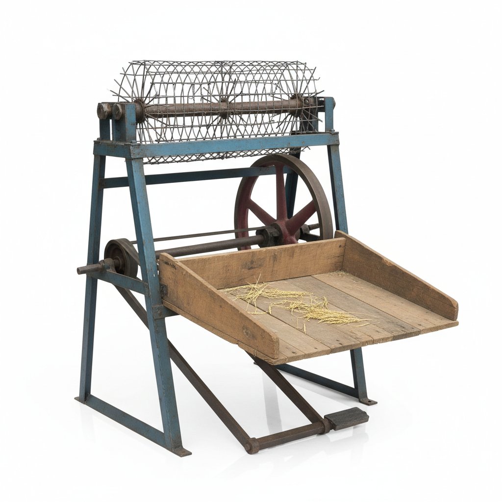 Pedal Paddy Thresher